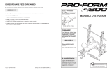 ProForm PFEVBE3805 Manuale del proprietario