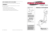 ProForm PFEVEL3402 Manuale del proprietario