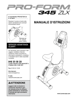 Pro-Form 345 Zlx Bike Manuale del proprietario