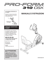 ProForm PFEVEX74017 Manuale del proprietario