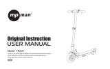 MPMan TR200 Manuale del proprietario