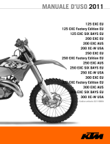 KTM 300 EXC-E Six Days EU 2011 Manuale del proprietario