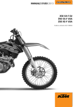 KTM 350 XC-F 2013 Manuale del proprietario