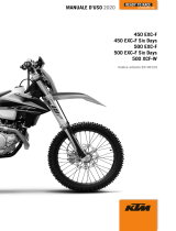 KTM 500 EXC-F EU 2020 Manuale del proprietario