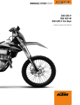 KTM 350 XCF-W US 2020 Manuale del proprietario