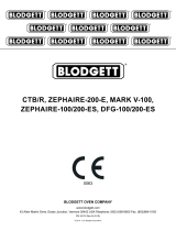 Blodgett ZEPHAIRE-100-ES Manuale del proprietario