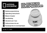 National Geographic XXL Cup Magnifier 5x Manuale del proprietario