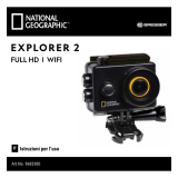 National Geographic Full-HD WIFI Action Camera Explorer 2 Manuale del proprietario