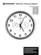 Bresser MyTime DCF Thermo-/ Hygro- Wall Clock 25cm Manuale del proprietario