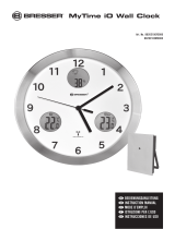 Bresser MyTime io radio controlled Wall Clock Manuale del proprietario