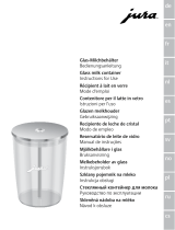 Jura Glass milk container Manuale utente