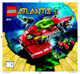 Lego Atlantis - Neptune Carrier 8075 Manuale del proprietario