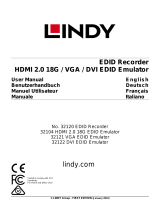 Lindy HDMI / VGA / DVI EDID Recorder Manuale utente