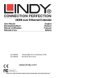 Lindy HDMI & IR over 100Base-T IP Extender Manuale utente
