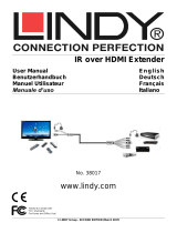 Lindy 30m IR Over HDMI Extender Kit Manuale utente