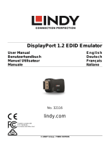 Lindy DisplayPort 1.2 EDID Emulator Manuale utente