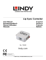 Lindy Lip Sync Corrector Manuale utente