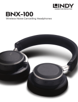 Lindy BNX-100 Wireless ANC Headphones Manuale utente