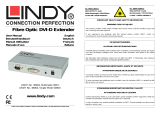 Lindy 5000m Fibre Optic DVI-D Single Link, RS232 & IR Extender Manuale utente