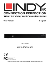 Lindy 4 Port HDMI Video Wall Scaler Manuale utente
