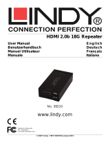 Lindy 40m HDMI 4K60 Repeater Manuale utente