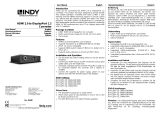 Lindy HDMI 2.0 to DisplayPort 1.2 Converter Manuale utente