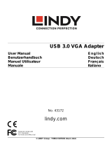 Lindy USB 3.0 to VGA Converter Manuale utente