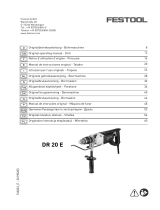 Festool DR 20 E FF-Plus Manuale utente