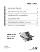 Festool TS 55 RQ-Plus-FS Istruzioni per l'uso