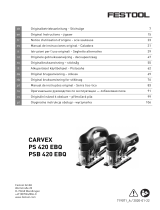 Festool CARVEX PS 420 EBQ Manuale utente