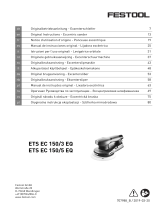 Festool ETS EC 150/5 EQ-Plus Istruzioni per l'uso