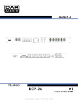 DAP Audio D2084 Manuale utente