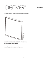 Denver BTS-650WHITE Manuale utente