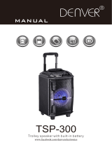Denver TSP-300 Manuale utente