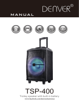 Denver TSP-400 Manuale utente