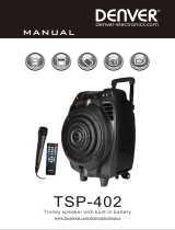 Denver TSP-402 Manuale utente