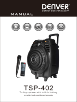 Denver TSP-402 Manuale utente