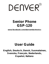 Denver GSP-120 Manuale utente