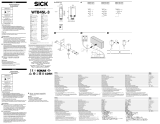 SICK WTB4SL-3 Photoelectric proximity sensor Istruzioni per l'uso