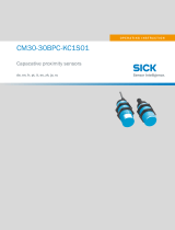 SICK CM30-30BPC-KC1S01 Capacative proximity sensors Istruzioni per l'uso