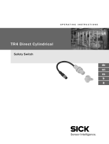 SICK TR4 Direct Cylindrical Safety Switch Istruzioni per l'uso