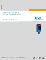 SICK MultiPulse WTB4-3 MultiTask photoelectric sensors Istruzioni per l'uso