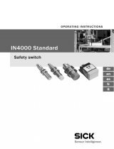 SICK IN4000 Standard Safety Switch Istruzioni per l'uso