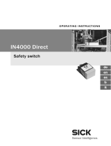 SICK IN4000 Direct Safety Switch Istruzioni per l'uso