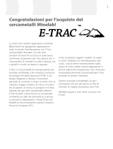 Minelab E-Trac Manuale utente