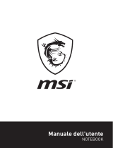 MSI GS63VR STEALTH PRO 4K (7th Gen) (GEFORCE GTX 1060) Manuale del proprietario