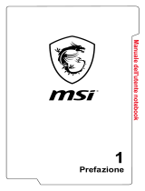 MSI GS43VR PHANTOM PRO (7th Gen) (GEFORCE® GTX 1060) Manuale del proprietario