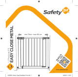 OI1GT Barrière de Sécurité Extensible Safety 1st à Fermeture Facile Manuale utente