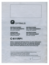 Optimus C-611RP1 Manuale utente