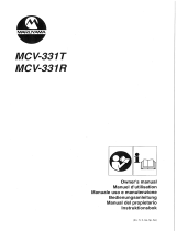 Maruyama MCV331T-12 Manuale del proprietario
